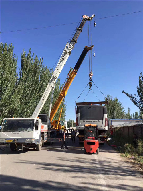 潜山市港口集装箱搬运案例